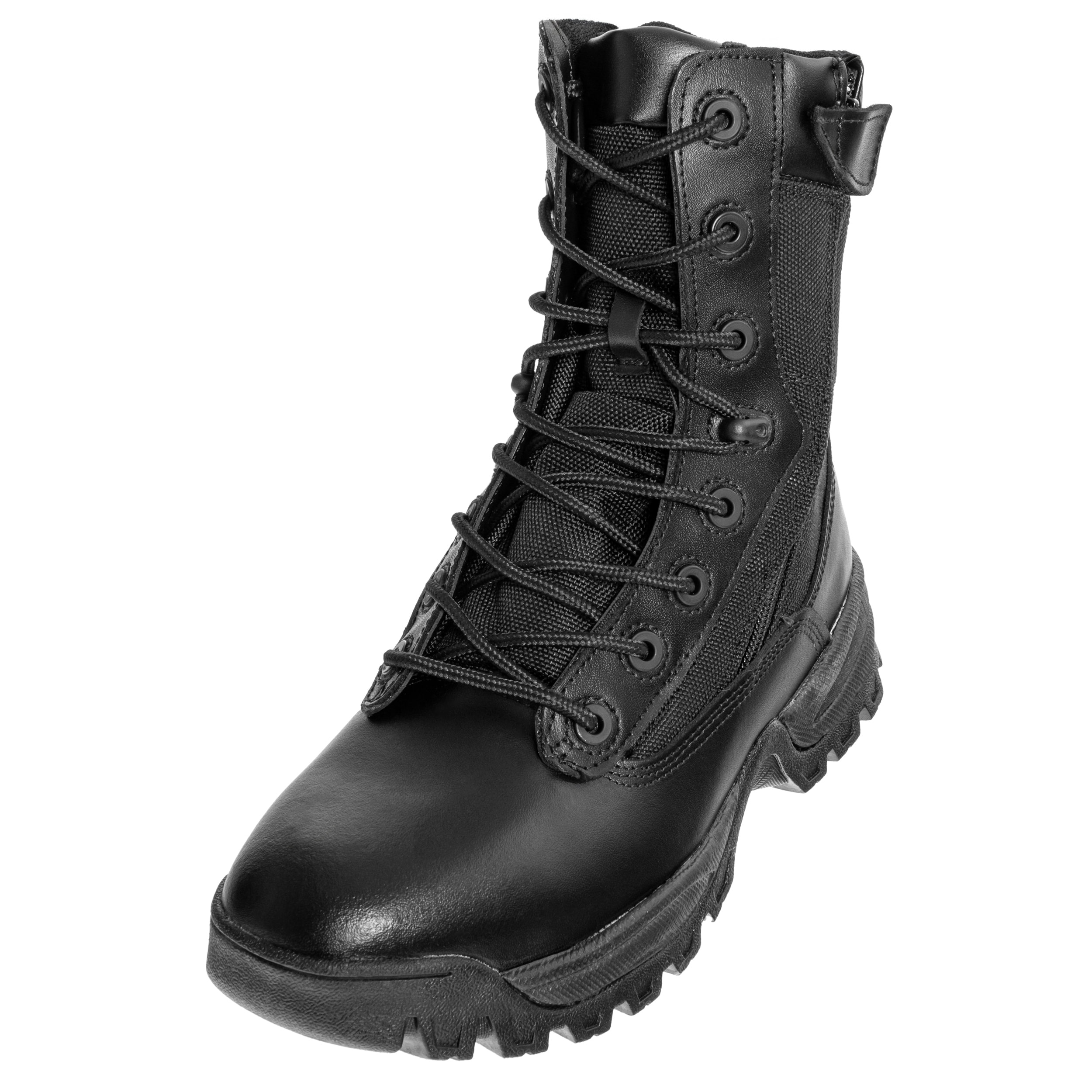 Mil Tec Two Zip Tactical Boots Black