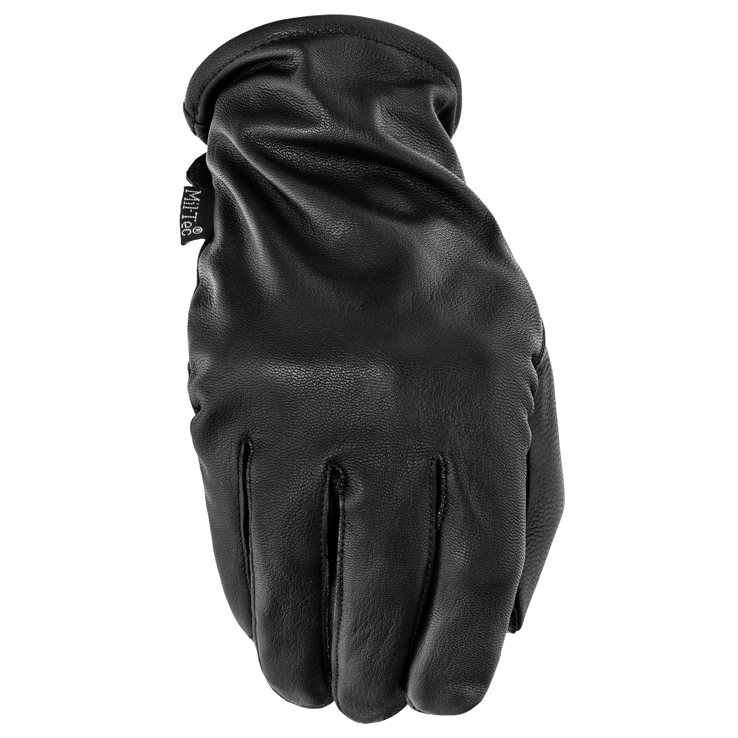 Mil-Tec Lined Leather Gloves - Black