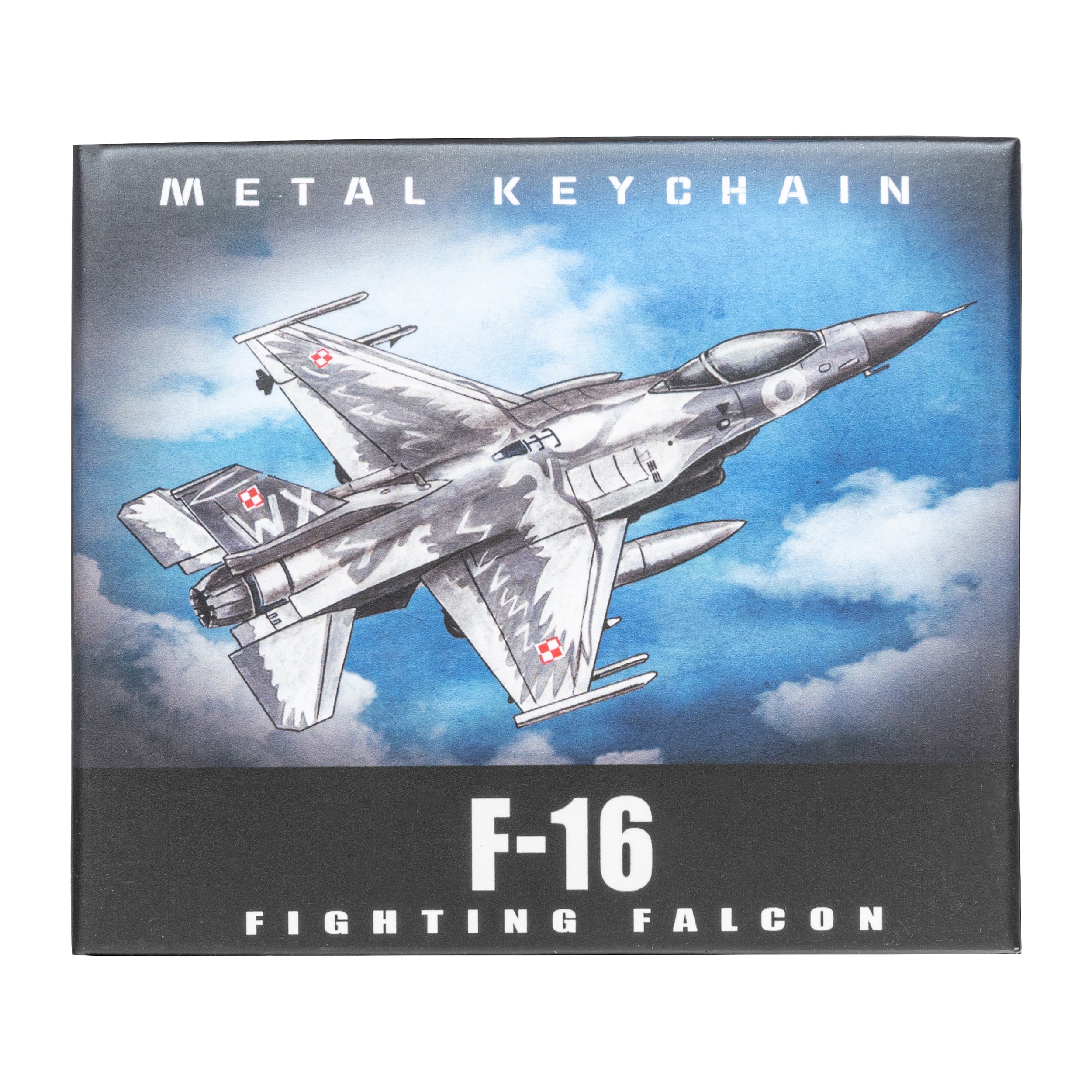 PiK keychain - F-16 plane Box