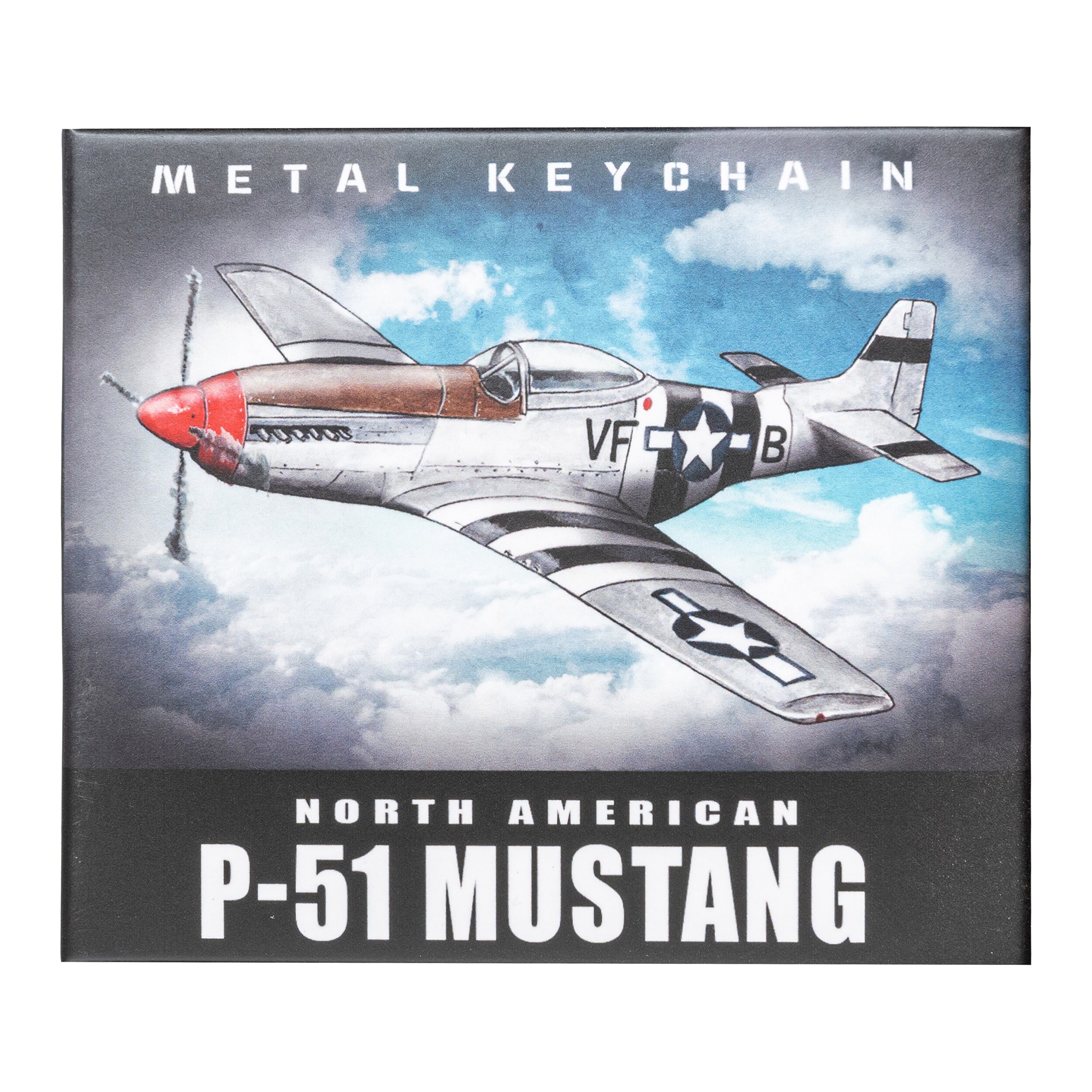 PiK Keychain - P-51 Mustang Box