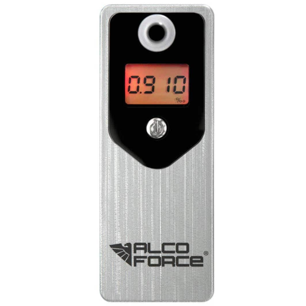 AlcoForce Evo Silver breathalyzer