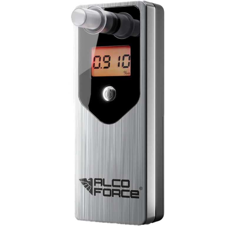 AlcoForce Evo Silver breathalyzer