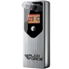 AlcoForce Evo Silver breathalyzer