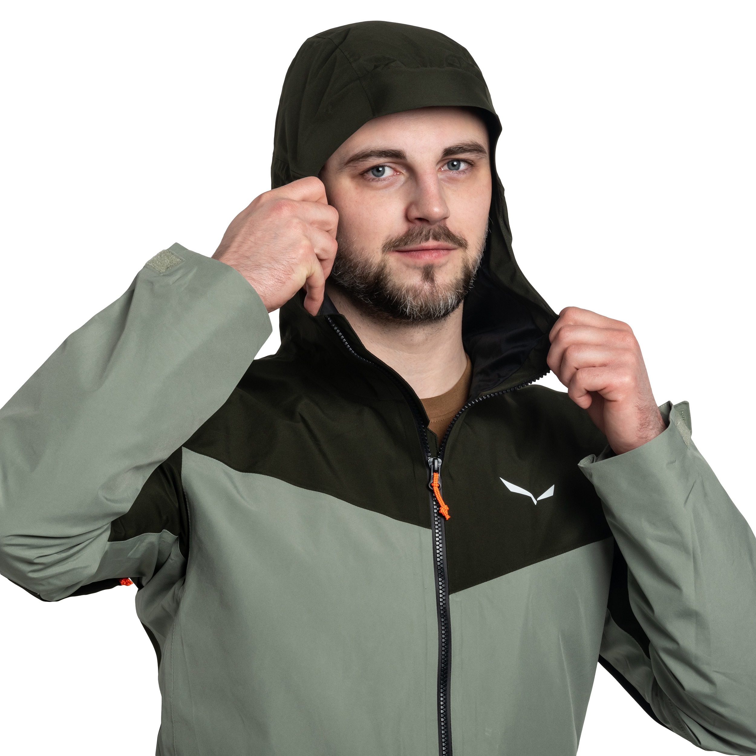 Salewa Puez 2L Gore-Tex jacket - Dark Olive