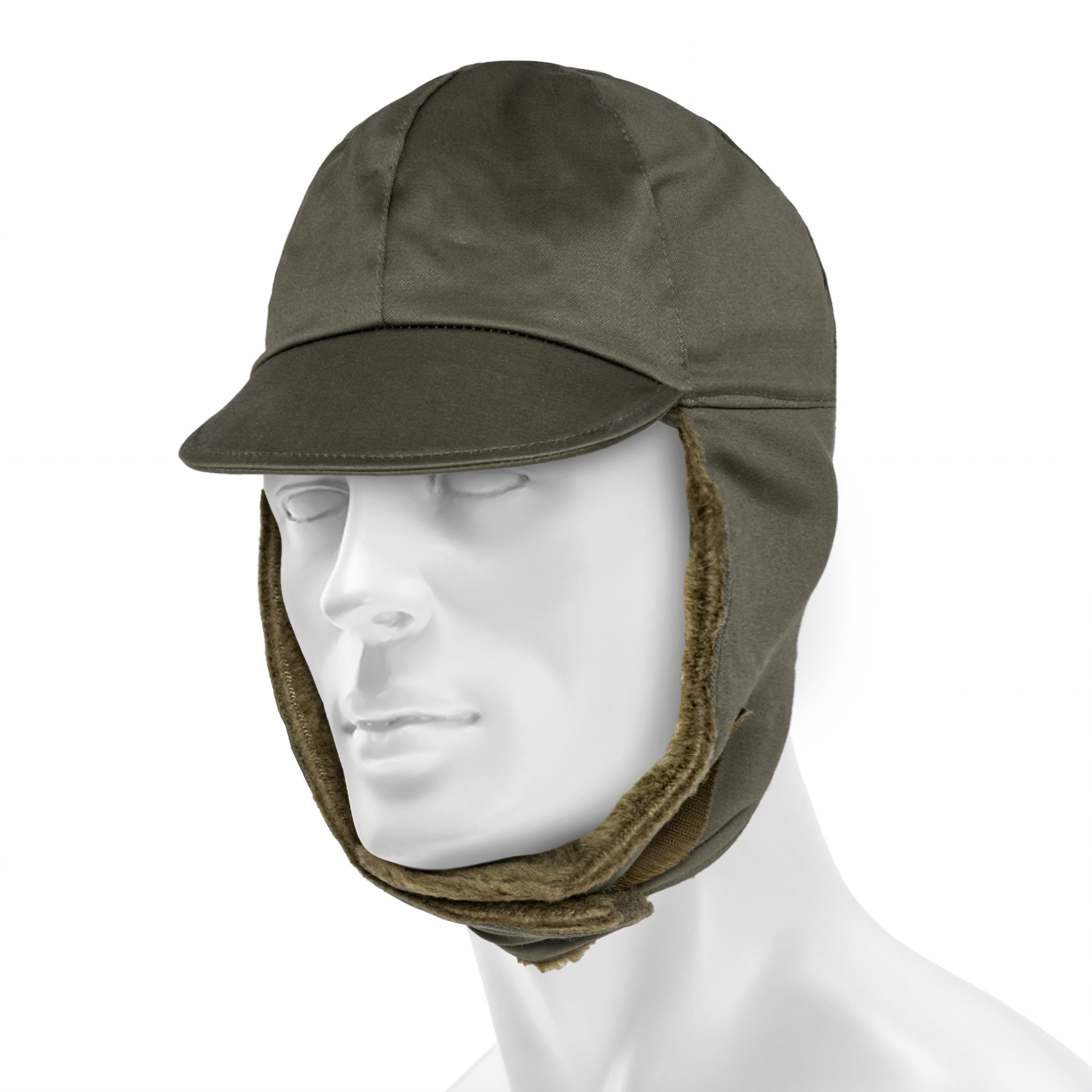 BW Olive Winter Hat - like new - Military Surplus