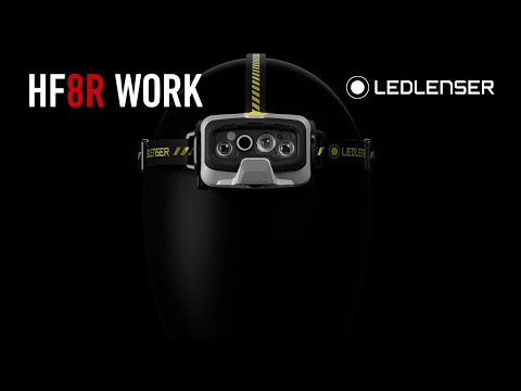 Ledlenser HF8R Work Black/Yellow flashlight - 1600 lumens