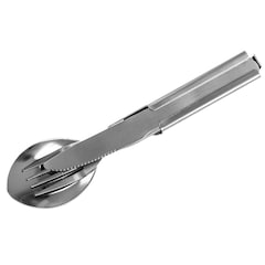 Badger Outdoor Military Steel 4MCS Utensil Set
