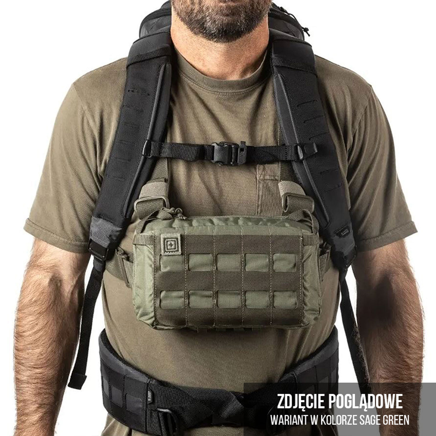 5.11 Skyweight Survival Chest Pack 2 l - Major Brown