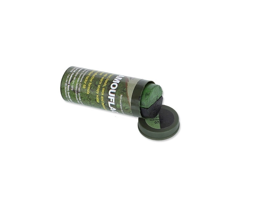BCB Bushcraft Camouflage Paint 25 g - Green/Black