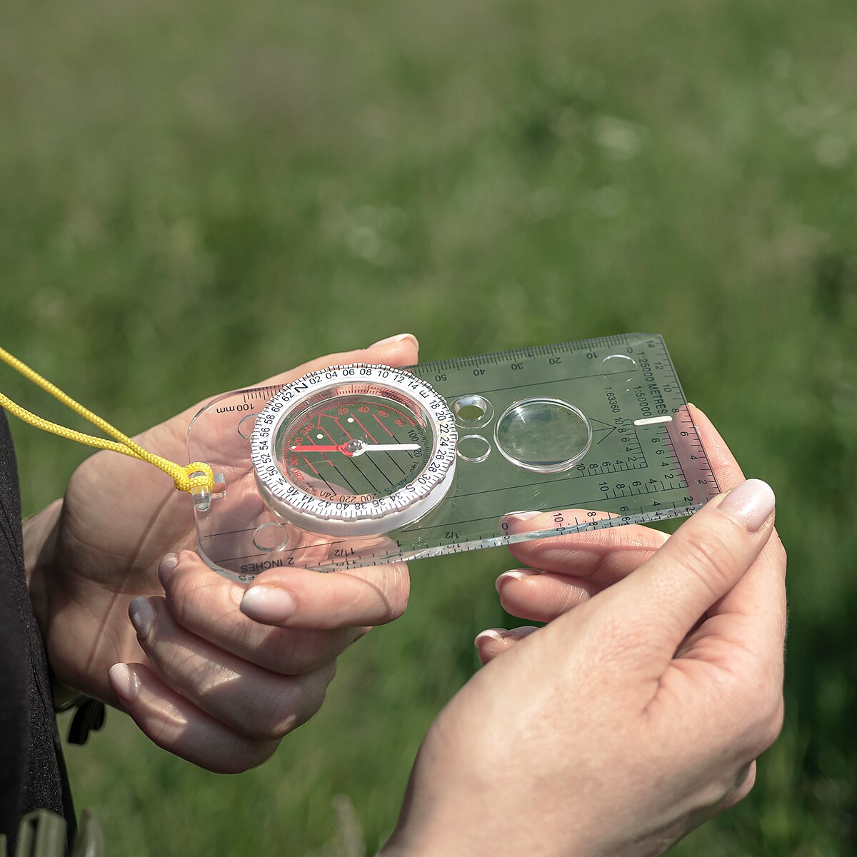 Badger Outdoor Compass with Ruler