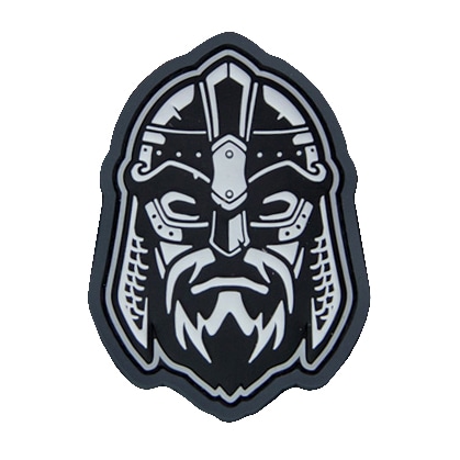 Mil Spec Monkey  Morela Patch - Viking Warrior Head Urban