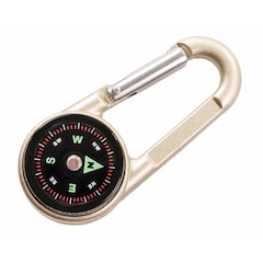 BCB Carabiner with compass and thermometer 3in1