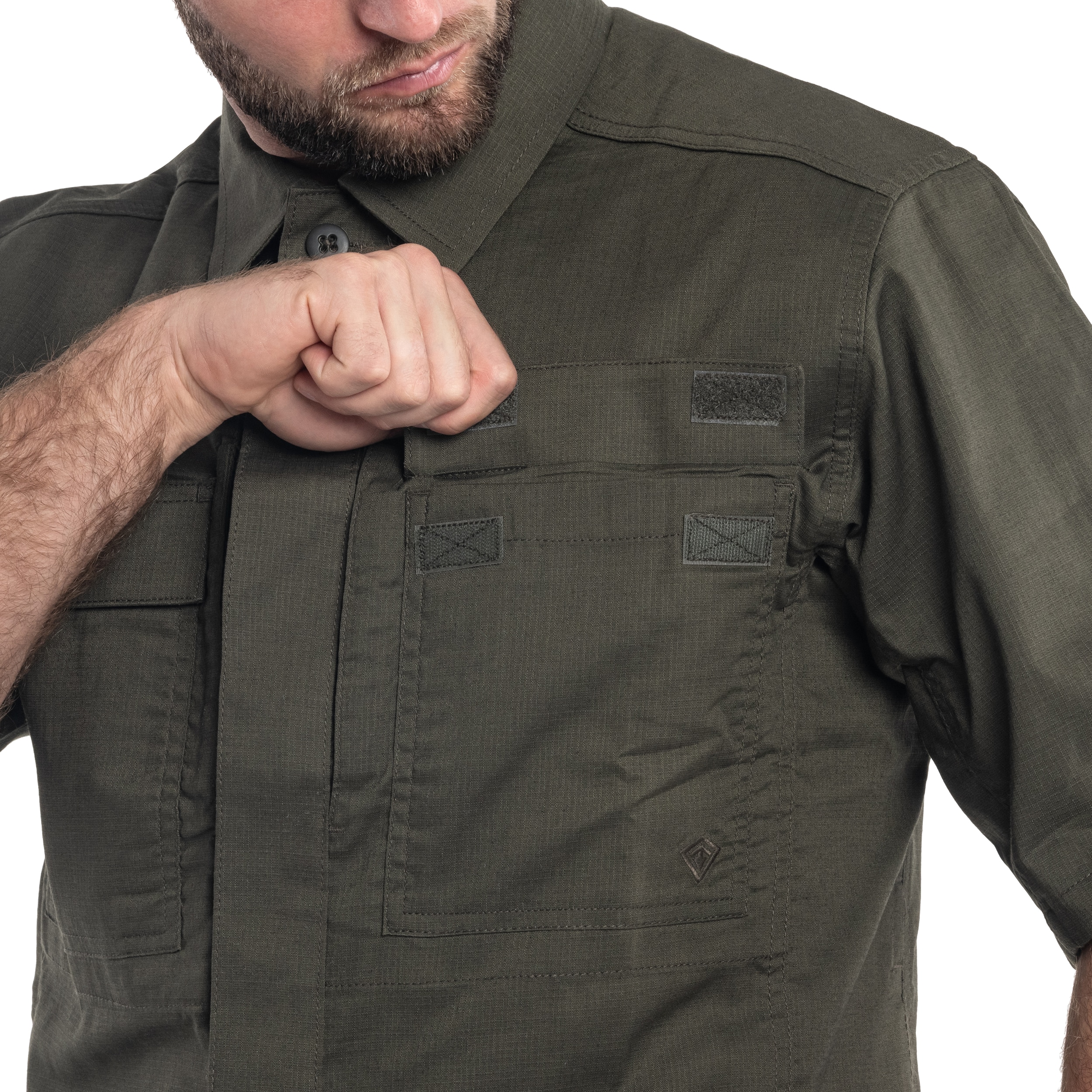 First Tactical V2 BDU Short Sleeve Tactical Shirt - OD Green