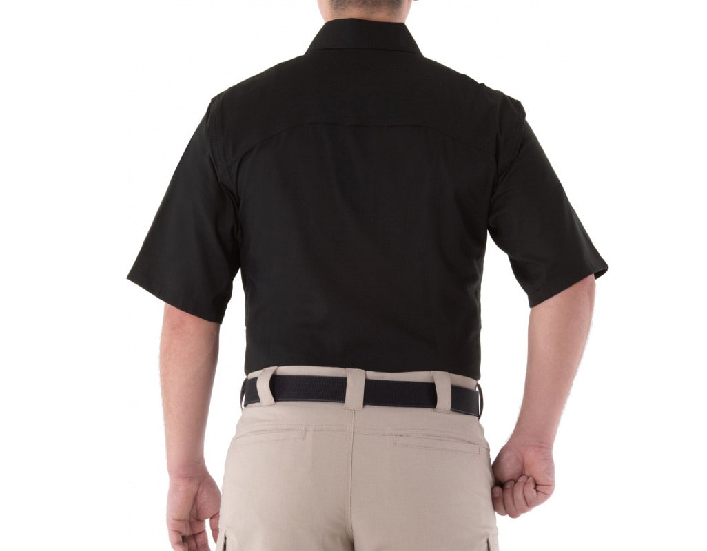 First Tactical V2 BDU Tactical Short Sleeve Shirt - Black 