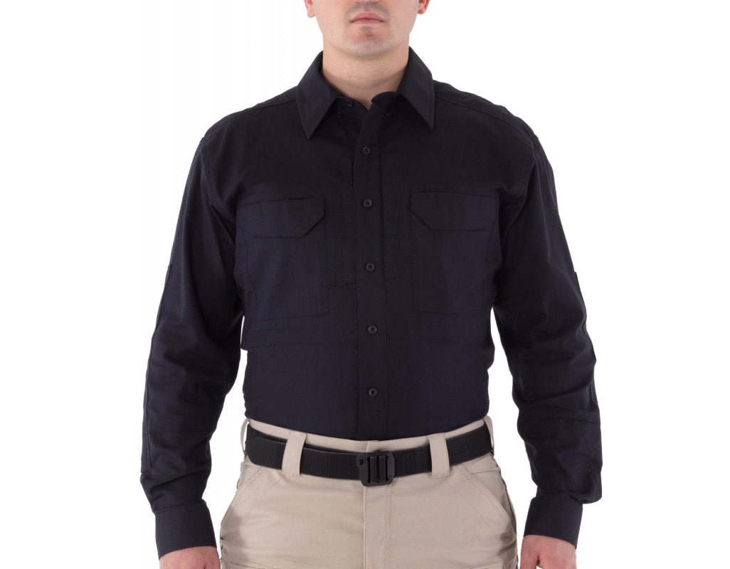 First Tactical V2 Tactical Long Sleeve shirt - Midnight Navy