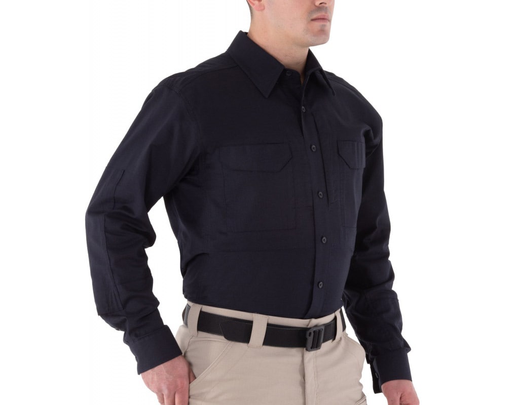 First Tactical V2 Tactical Long Sleeve shirt - Midnight Navy