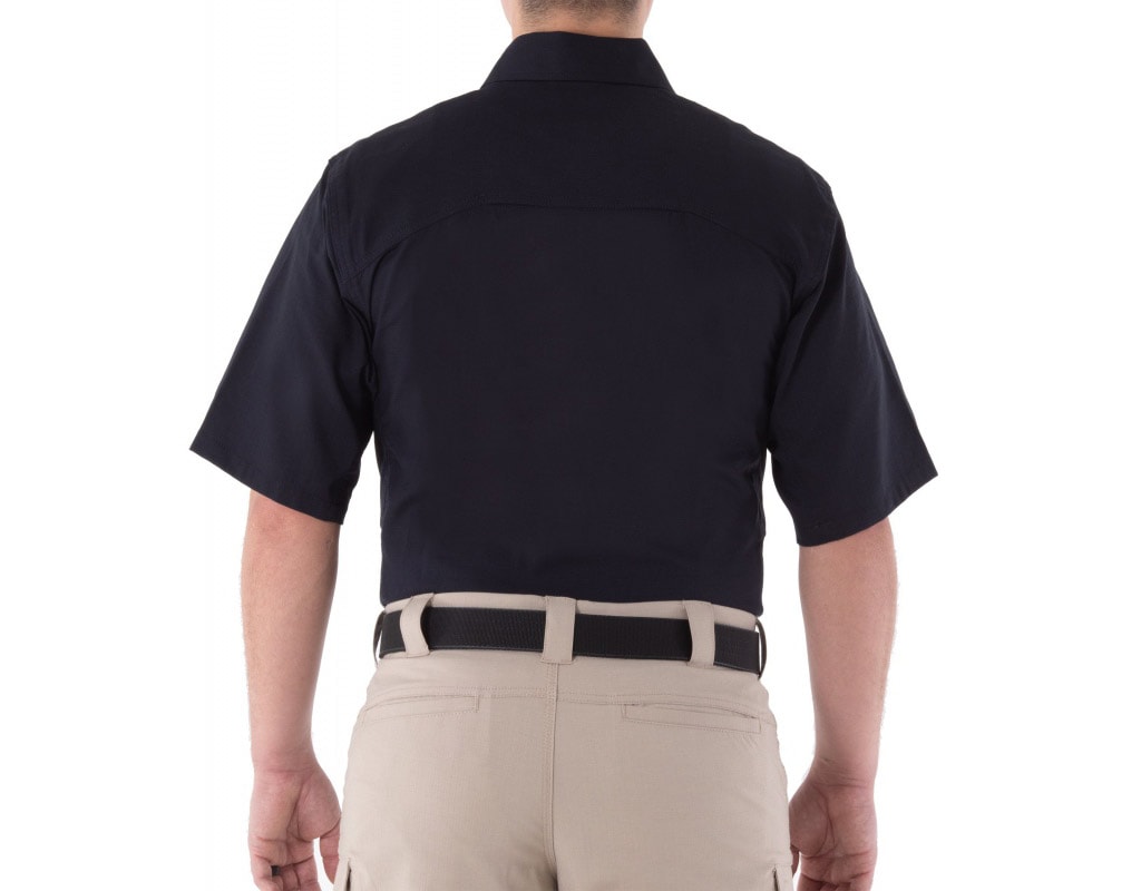 First Tactical V2 Tactical Short Sleeve Shirt - Midnight Navy