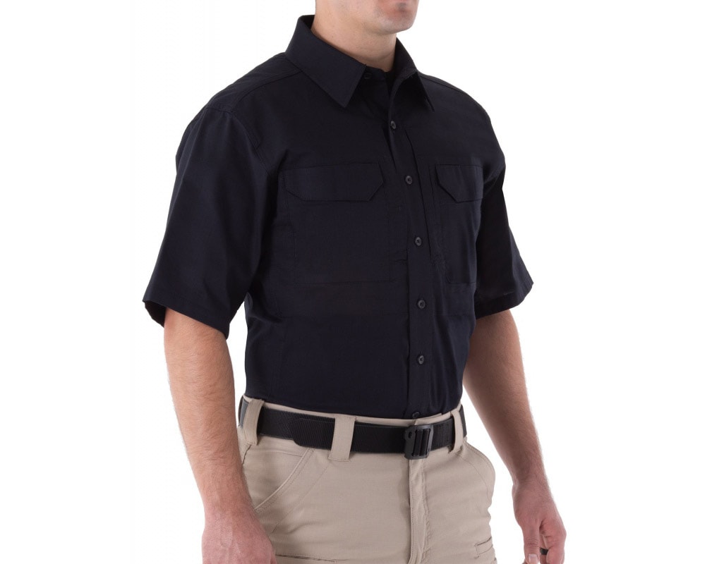 First Tactical V2 Tactical Short Sleeve Shirt - Midnight Navy