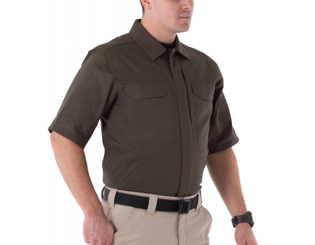 First Tactical V2 Tactical Short Sleeve Shirt - OD Green