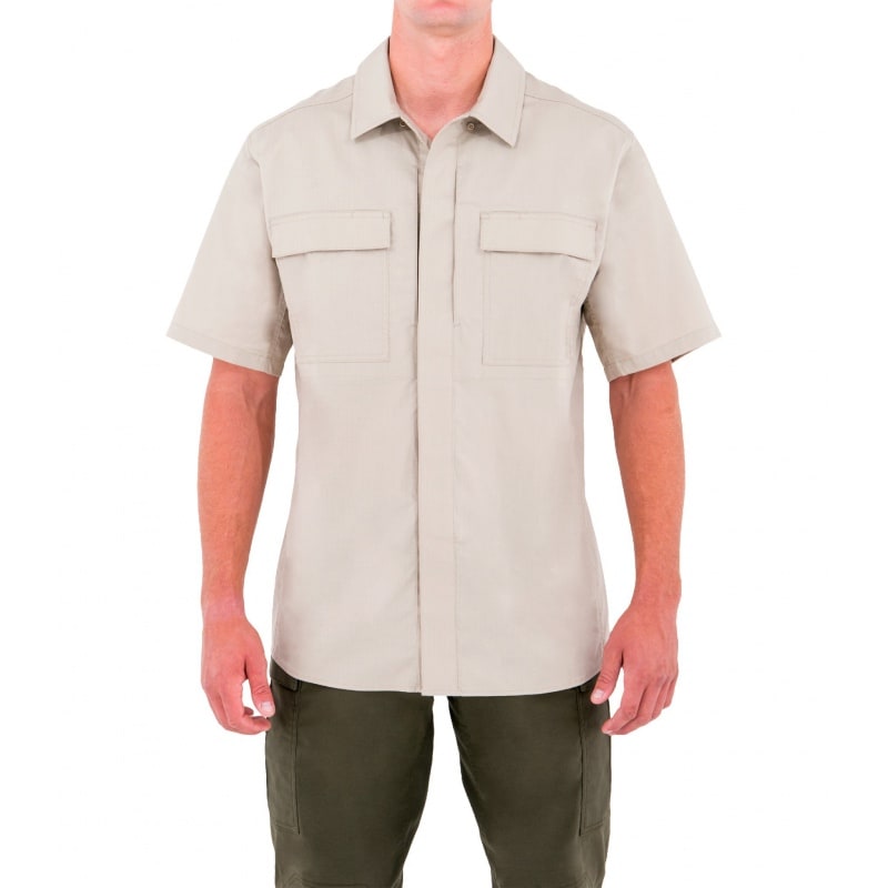 First Tactical Specialist BDU Short Sleeve Tactical Shirt - Khaki