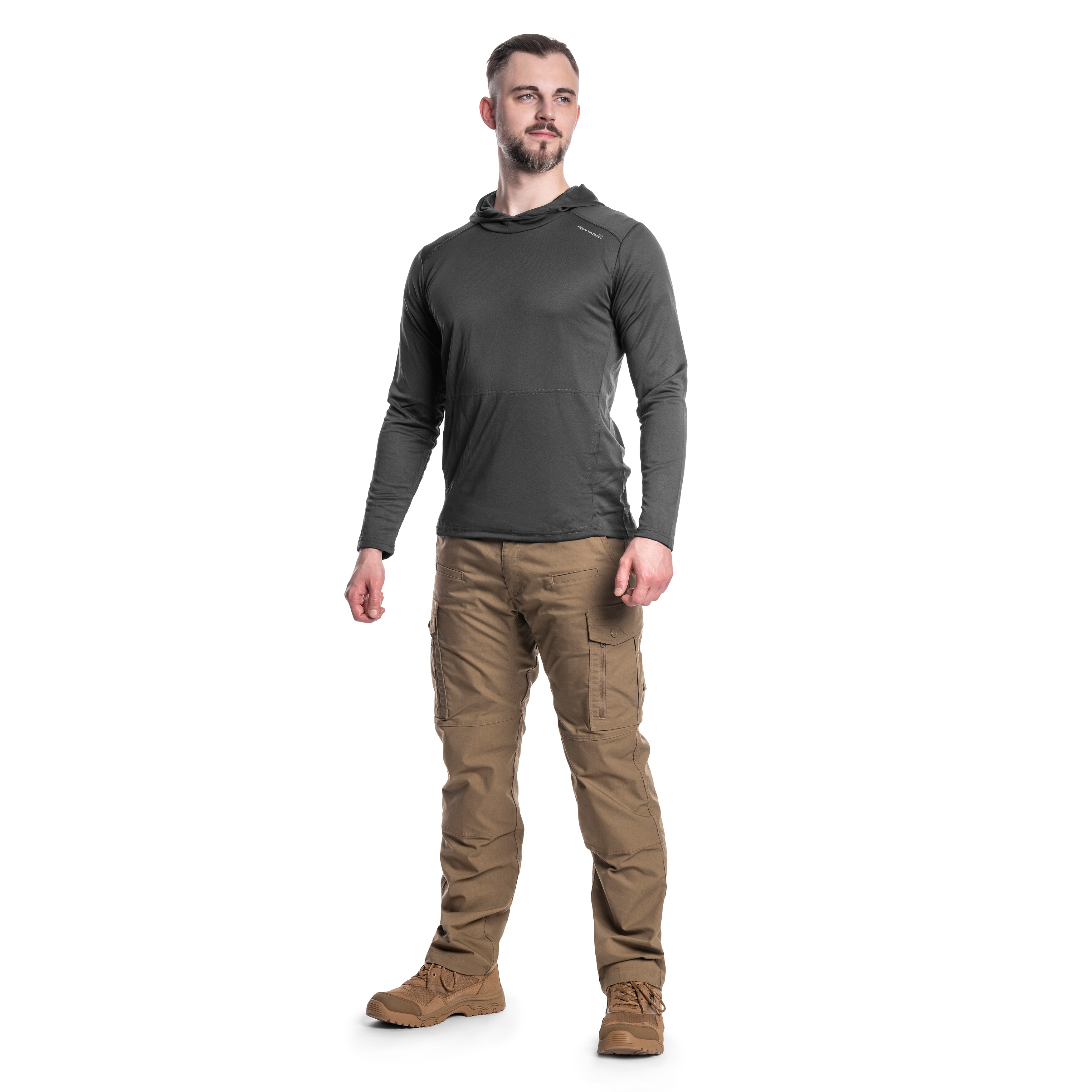 Pentagon Orion Activity Shirt - Cinder Grey