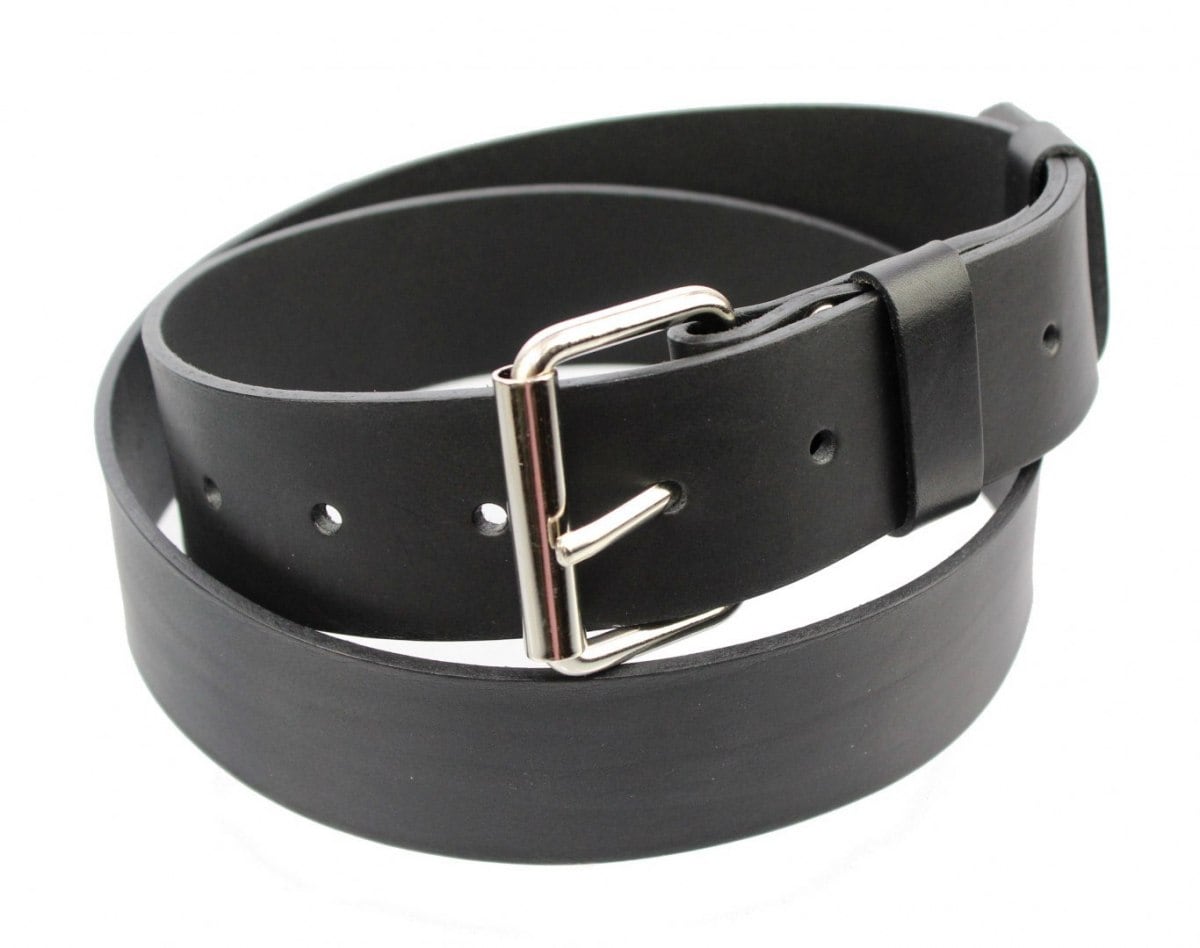 TRK Leather Belt - Black