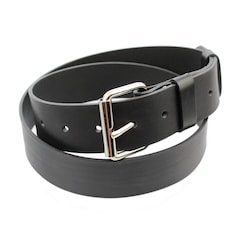 TRK Leather Belt - Black