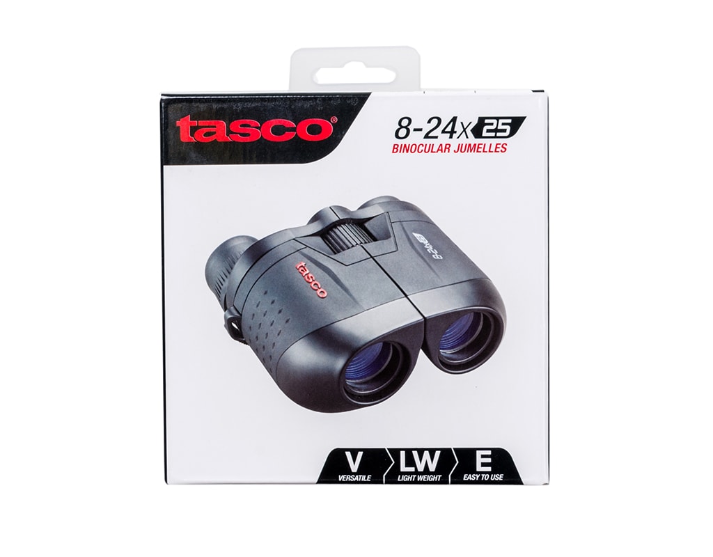 Tasco Essentials 8-24x25 2016 Porro Binoculars