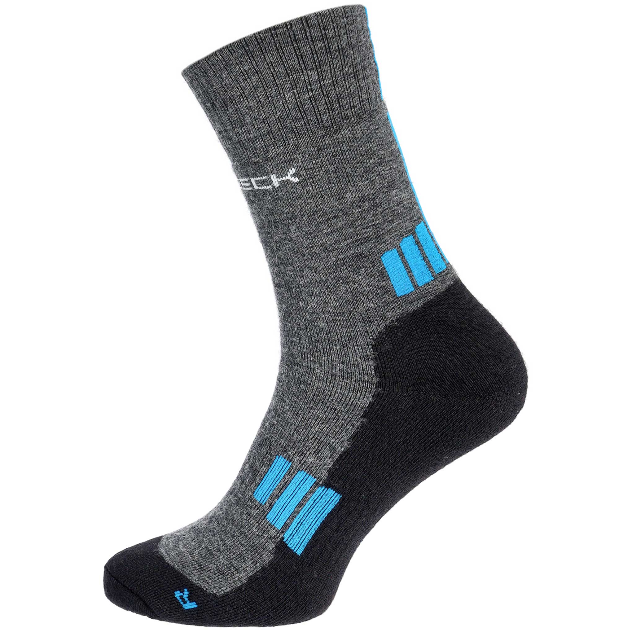 Brubeck Trekking Light socks - Graphite/Blue