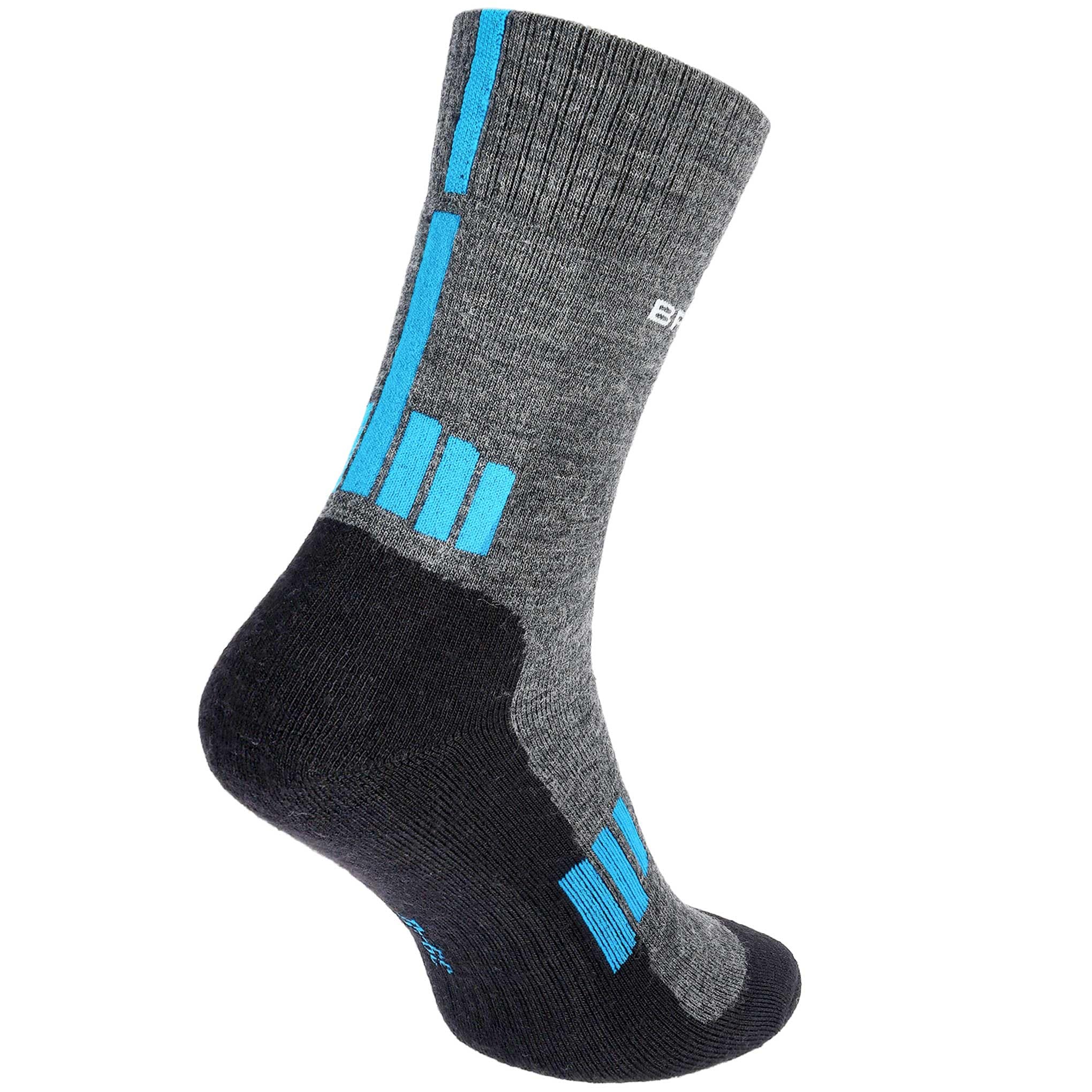 Brubeck Trekking Light socks - Graphite/Blue