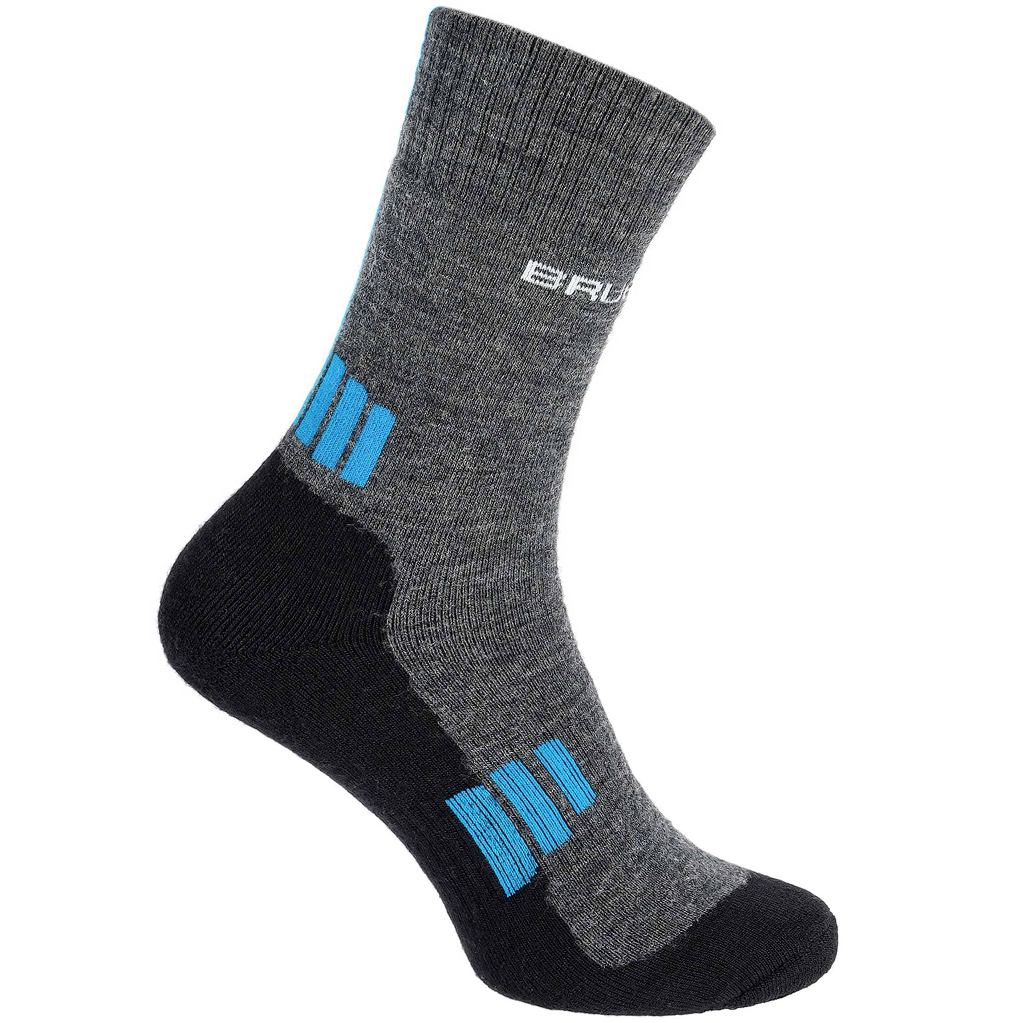 Brubeck Trekking Light socks - Graphite/Blue