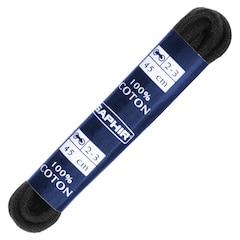 Saphir BDC Shoelaces round 45 cm - black