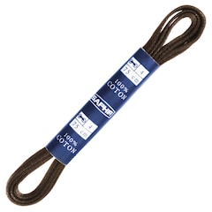 Saphir BDC Flat Waxed Laces 75 cm - dark brown