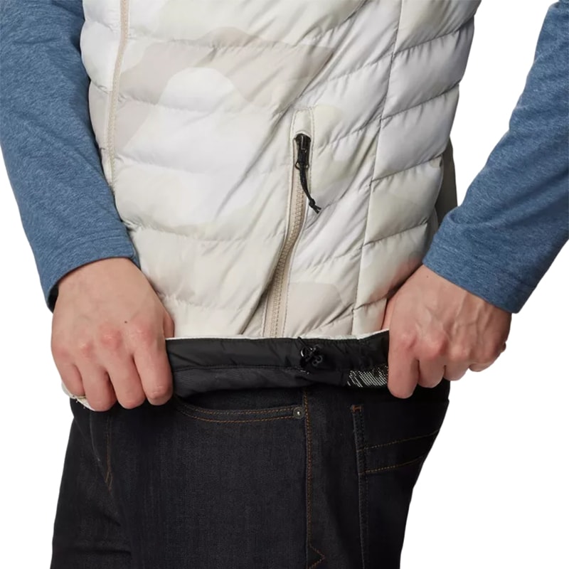 Columbia Powder Lite Vest - Dark Stone Mod Camo Print