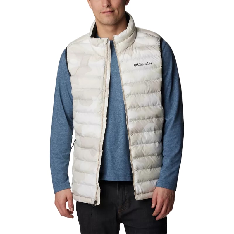 Columbia Powder Lite Vest - Dark Stone Mod Camo Print