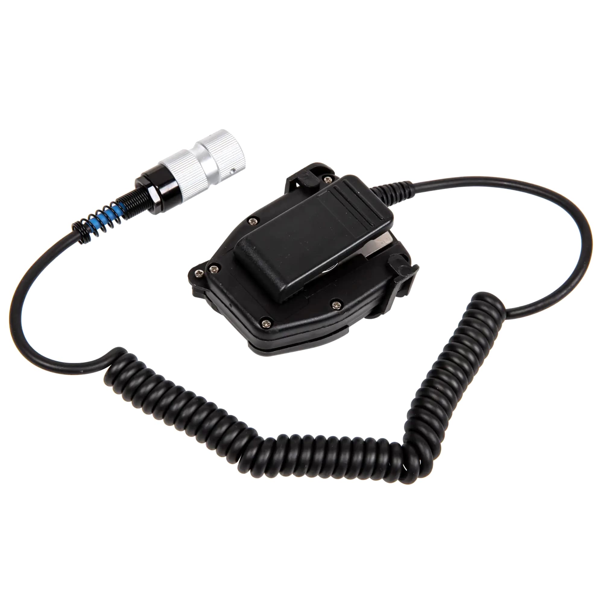 Tac-Sky PTT Button with spring cable for PRC 152/148 type radio