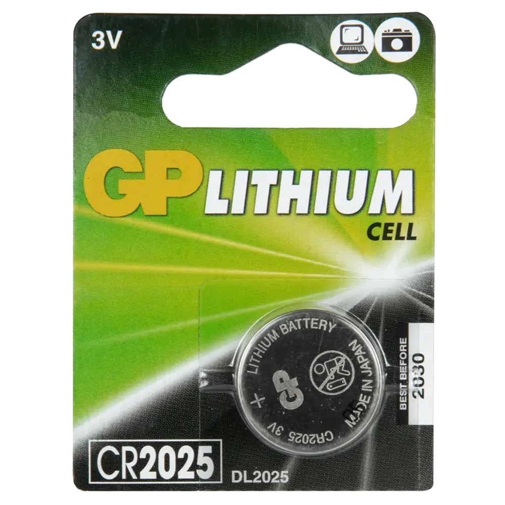 GP CR2025 3V battery - 1 pc.
