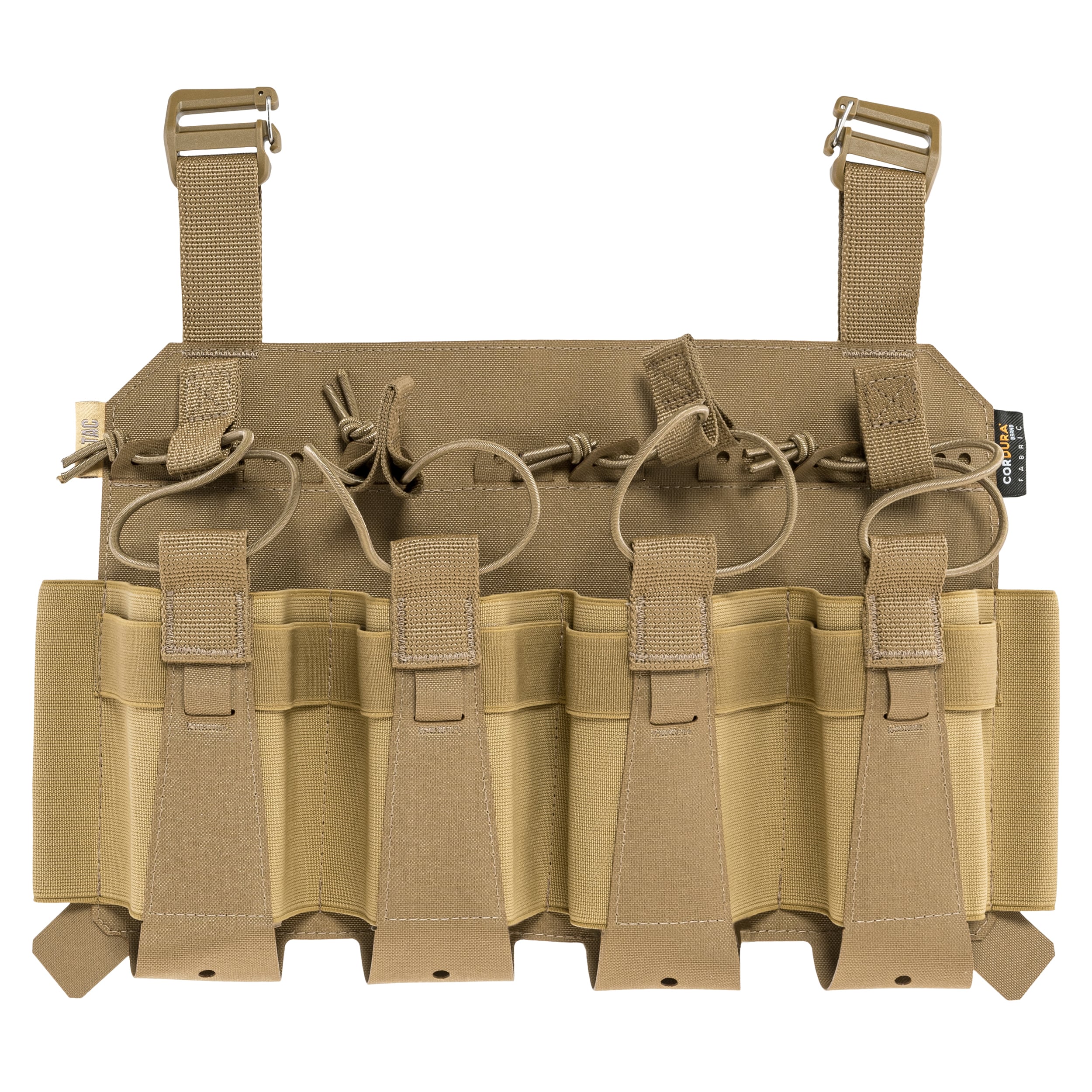M-Tac Cuirass QRS XL Vest Front Panel with 4 magazines pouches  - Coyote
