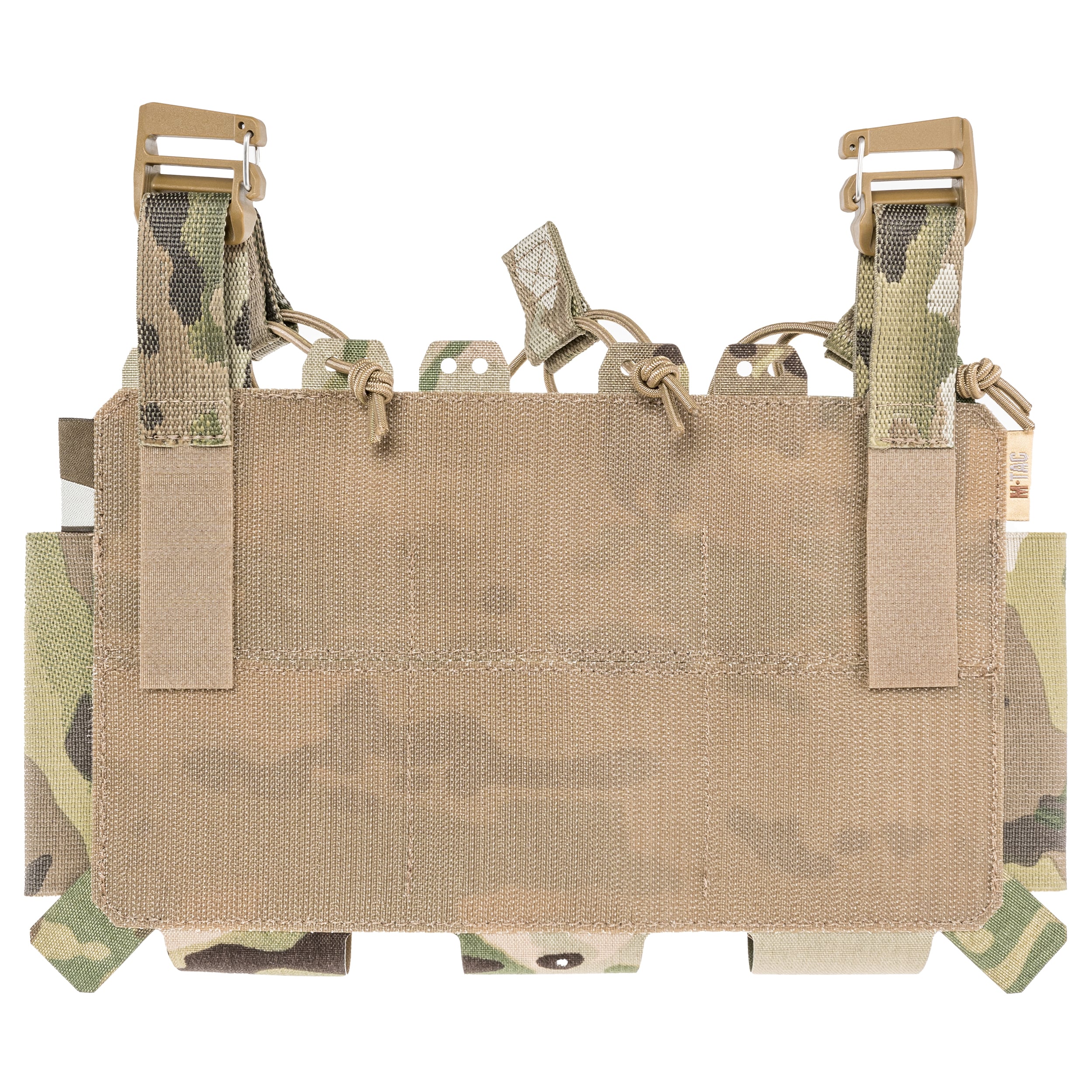 M-Tac Cuirass QRS Vest Front Panel with 3 Magazine Pouches - MultiCam
