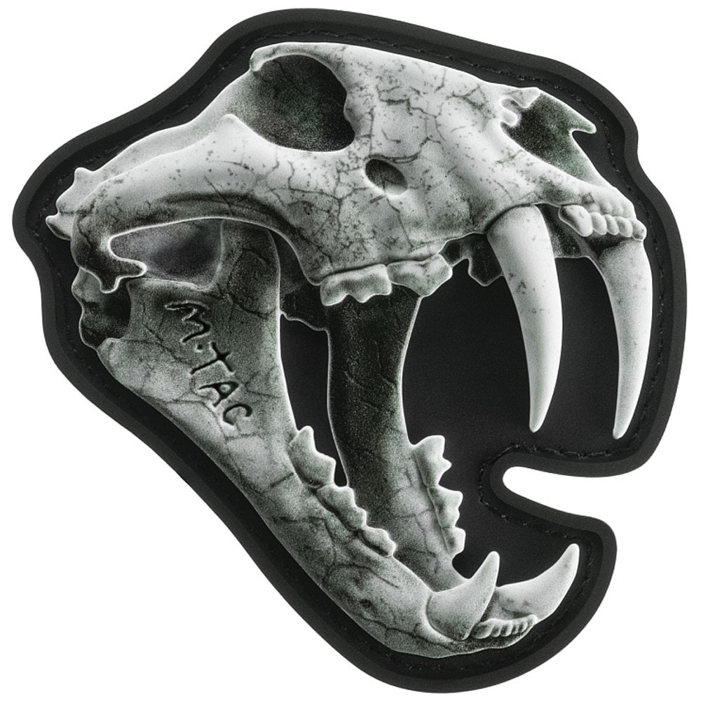M-Tac Old Tiger patch - Full Color White