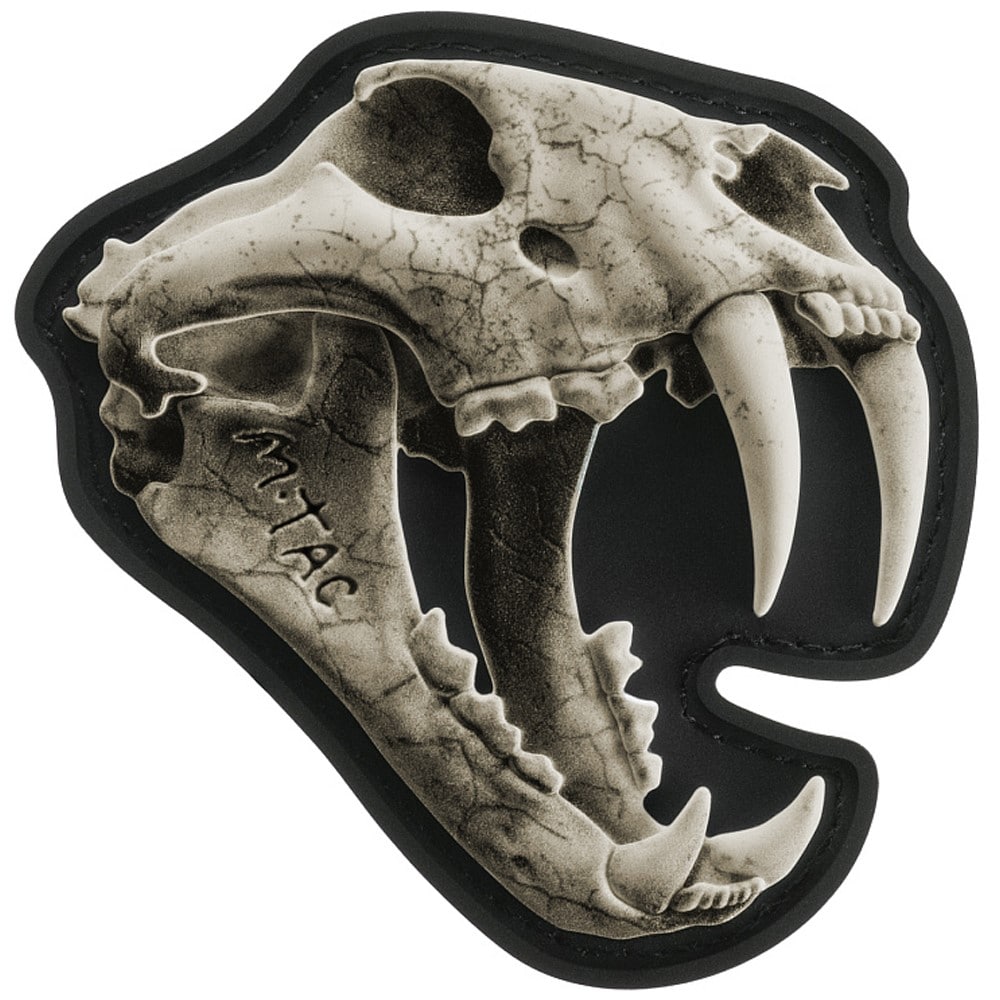 M-Tac Old Tiger patch - Full Color Ivory