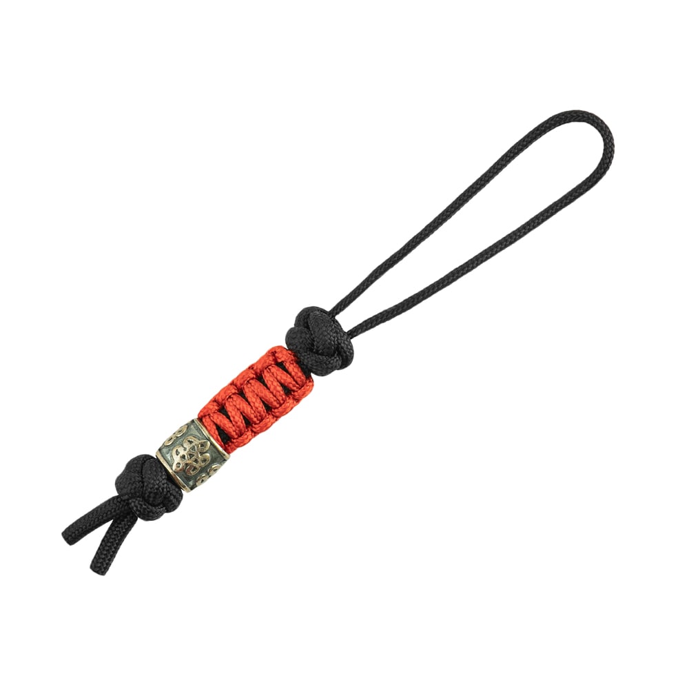 M-Tac Scandinavian Small Chinese Knot Pendant - Black/Red