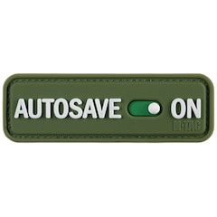 M-Tac AUTOSAVE ON PVC patch - Olive