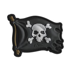 M-Tac Jolly Roger 3D PVC Patch - Black