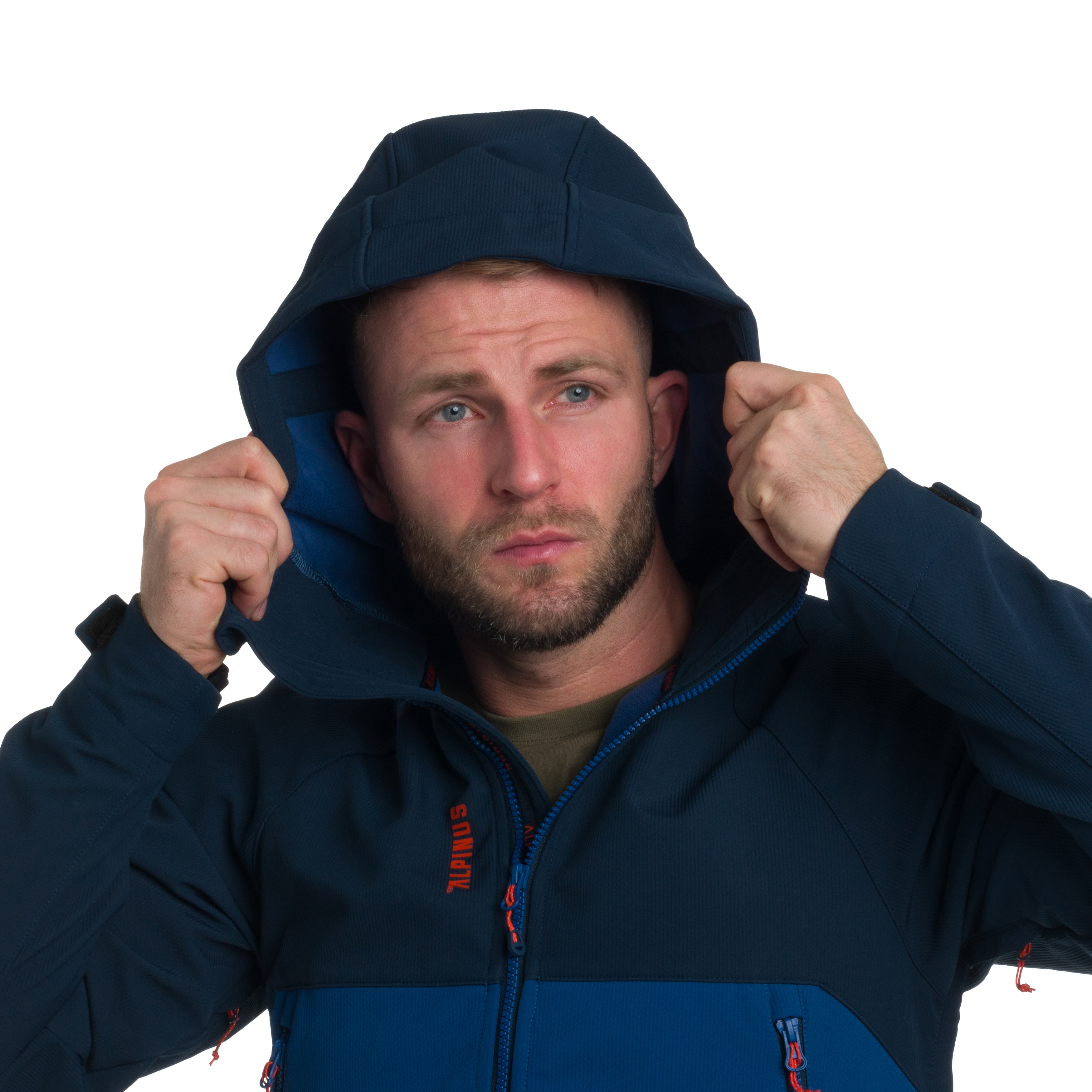 Alpinus Softshell Pelat Jacket - Blue