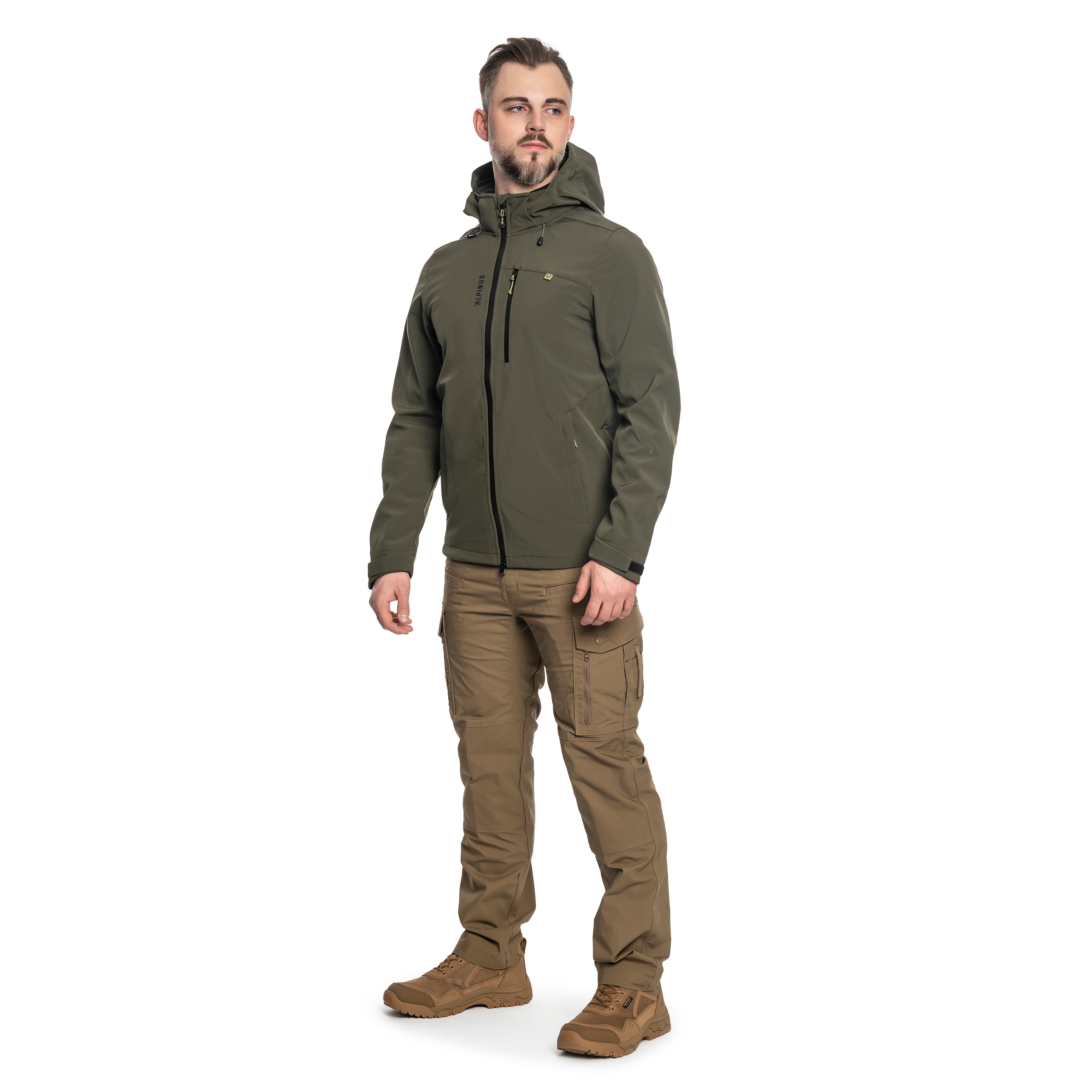 Alpinus Softshell Roignias Jacket - Olive