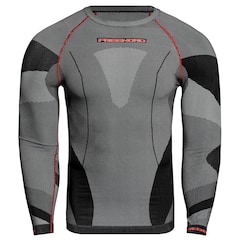 FreeNord DryTech Long Sleeve Thermoactive Shirt - Black/Red