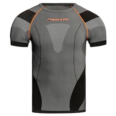FreeNord DryTech Short Sleeve Thermoactive T-shirt - Black/Orange