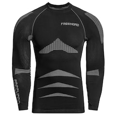 FreeNord EnergyTech Long Sleeve Thermoactive Shirt - Black/Grey
