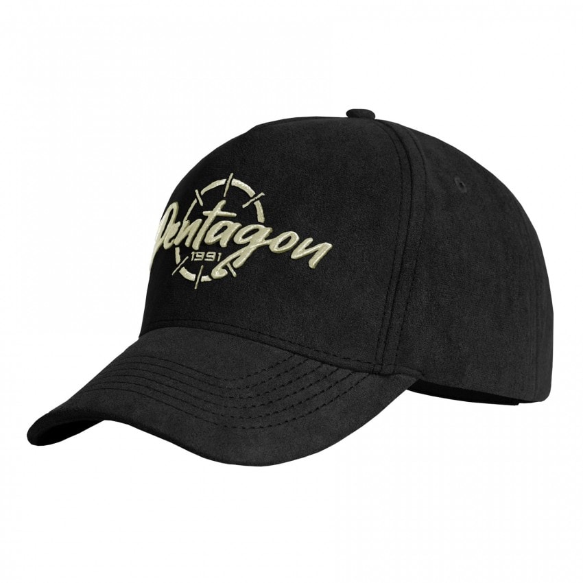 Pentagon Liam Velvet Baseball Cap - Black